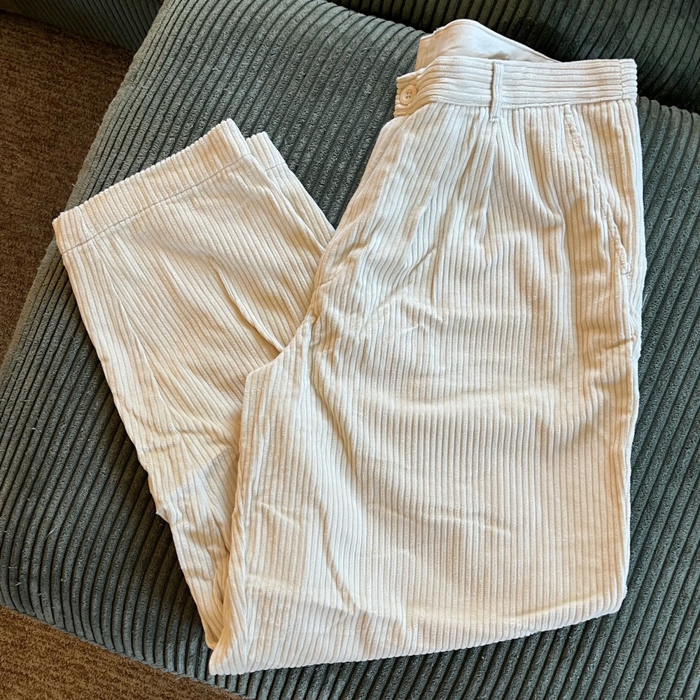 Cream Women’s Corduroy Pants - Rowing Blazers size 14